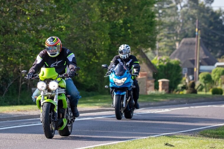 Motorcycle riding in the UK