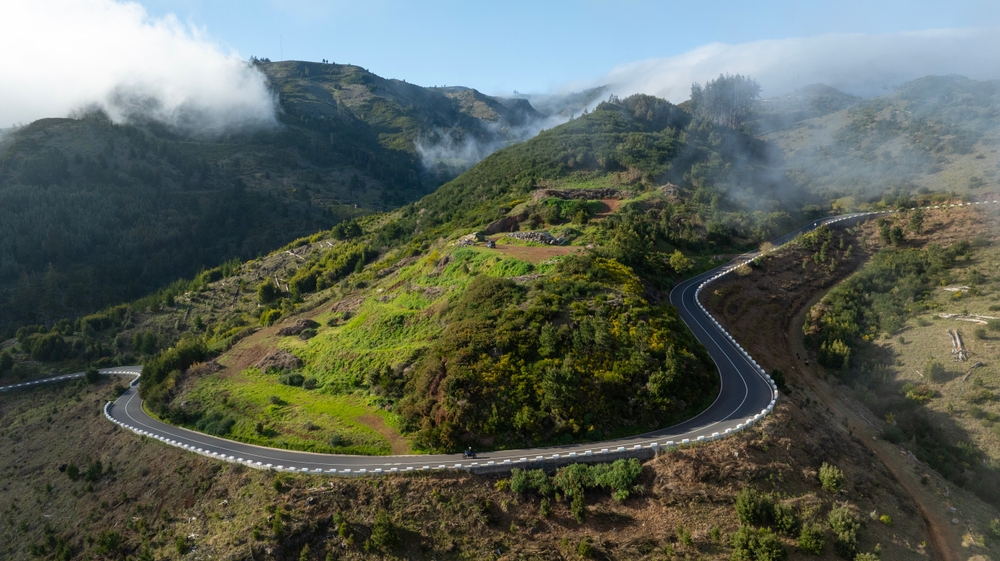 Riding the curving roads of Europe
