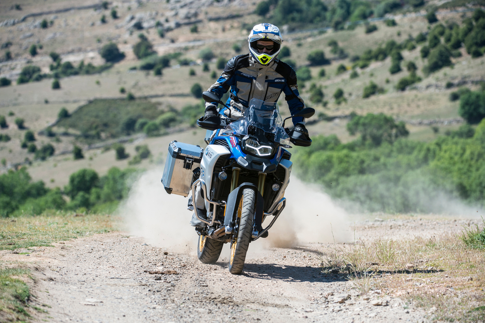 Adventure bike riding