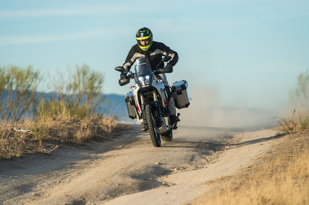Adventure bike riding