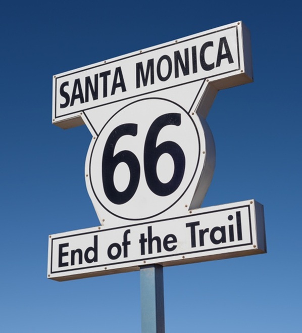 The end of Route 66