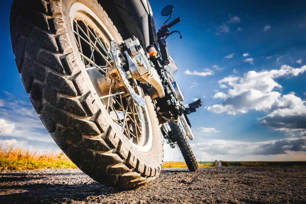 Off-road adventure riding